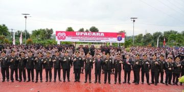 Berjalan Penuh Khidmat, Polda Kaltim Gelar Upacara Peringatan HUT RI ke-80